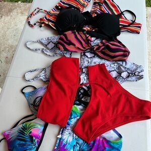 Lot of 4 Swimsuits, all size small